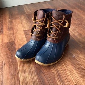 Sperry saltwater duck boots